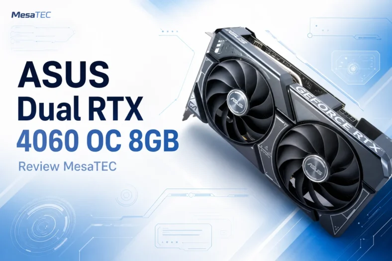ASUS Dual GeForce RTX 4060 OC Edition 8GB - imagen generada MesaTEC