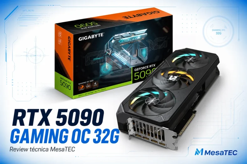 Gigabyte GeForce RTX 5090 Gaming OC 32G - imagen generada MesaTEC