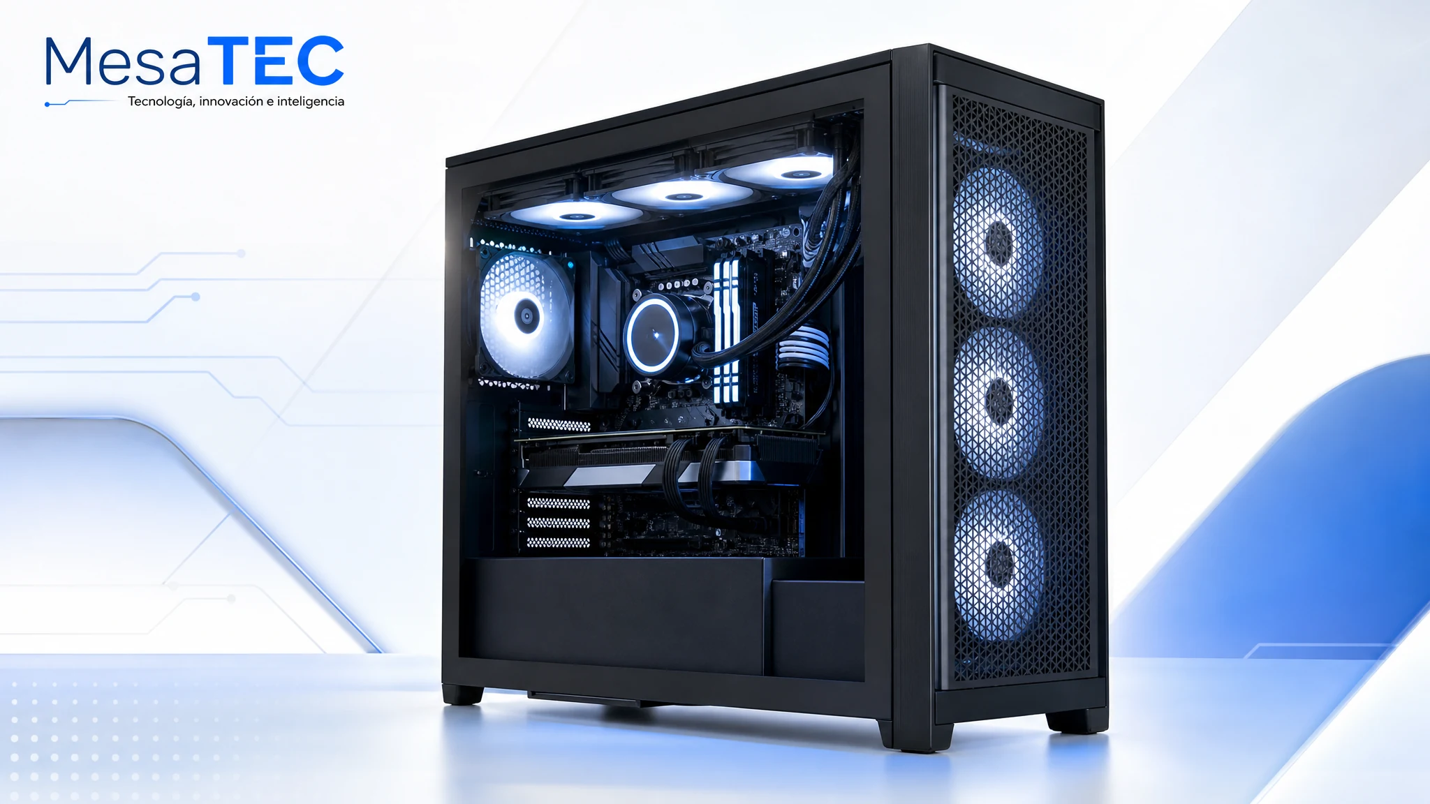 Corsair Frame 5000D RS en imagen de compra MesaTEC generada con Image 2.0