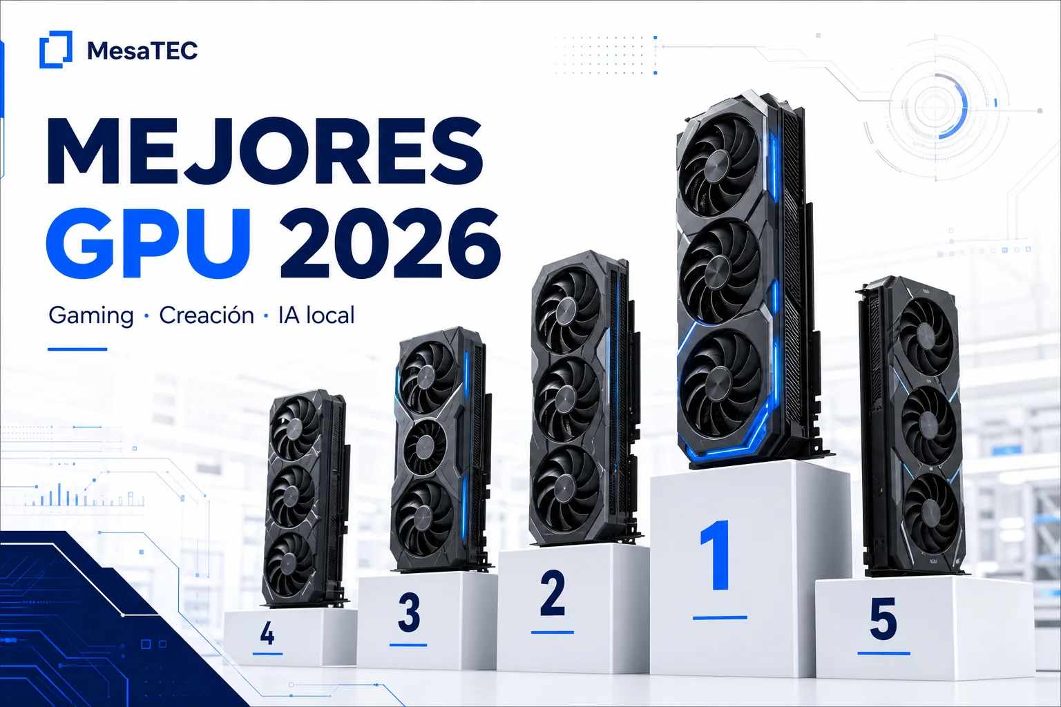 Mejores tarjetas gráficas 2026 - imagen editorial MesaTEC