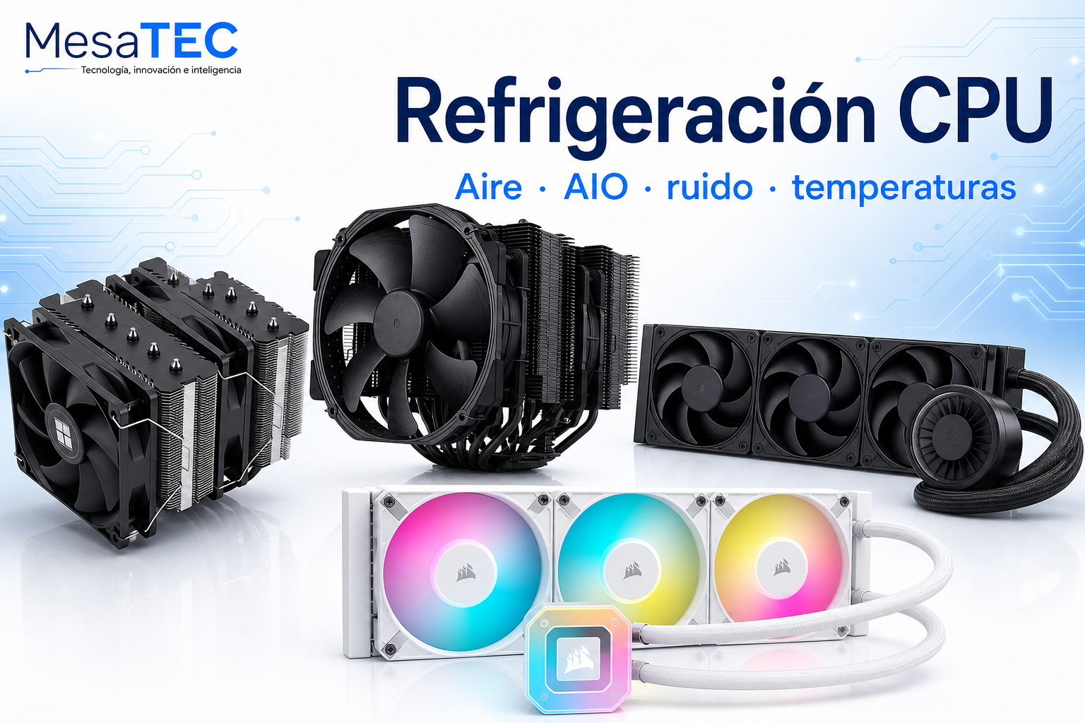 Refrigeración CPU MesaTEC - imagen Image 2.0 con productos integrados