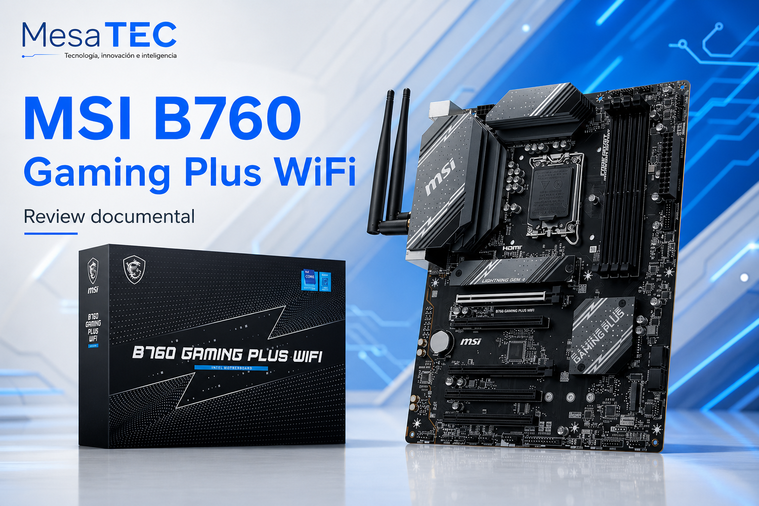 MSI B760 Gaming Plus WiFi - review MesaTEC Image 2.0