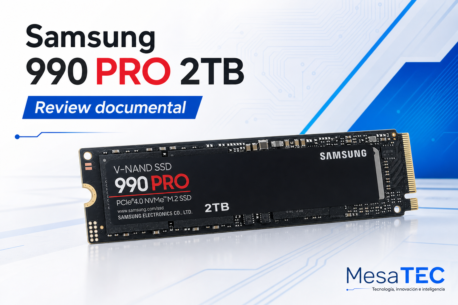 Samsung 990 PRO 2TB - review MesaTEC Image 2.0