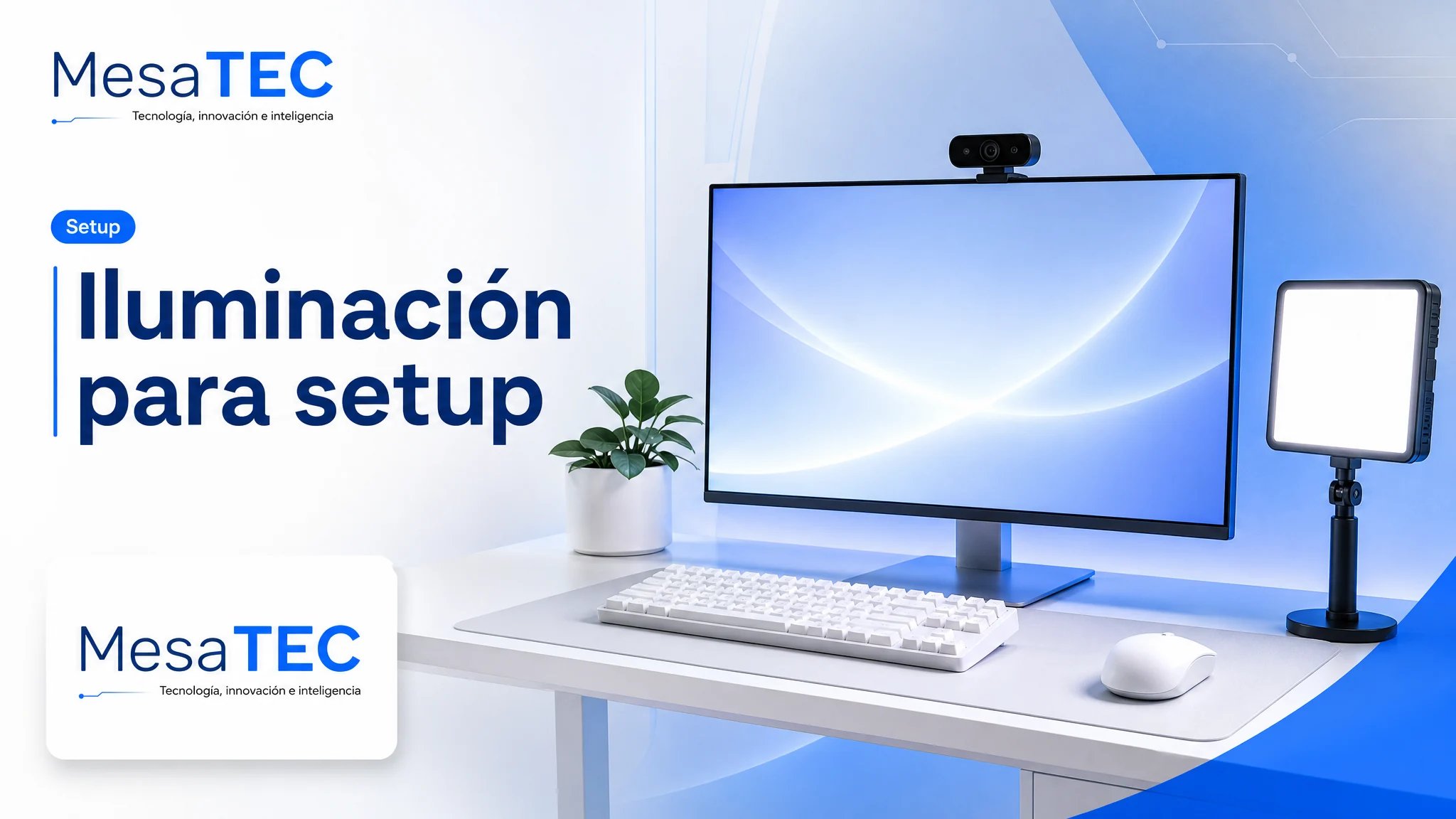 Iluminación para setup MesaTEC — guía de compra dentro de Informática