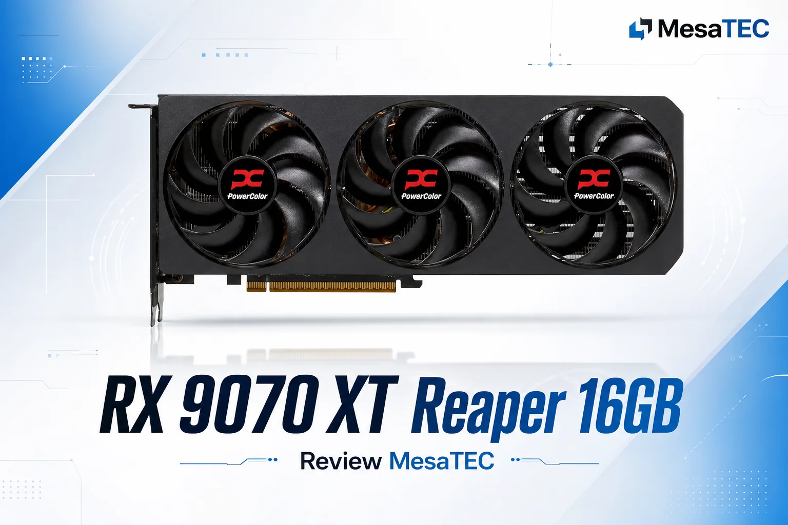 PowerColor Radeon RX 9070 XT Reaper 16GB - imagen generada MesaTEC