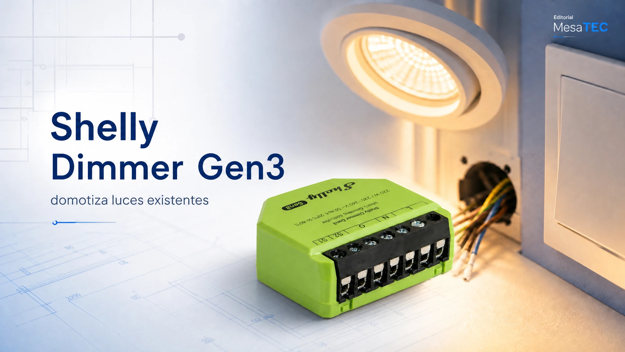 Shelly Dimmer Gen3 - Regulación existente