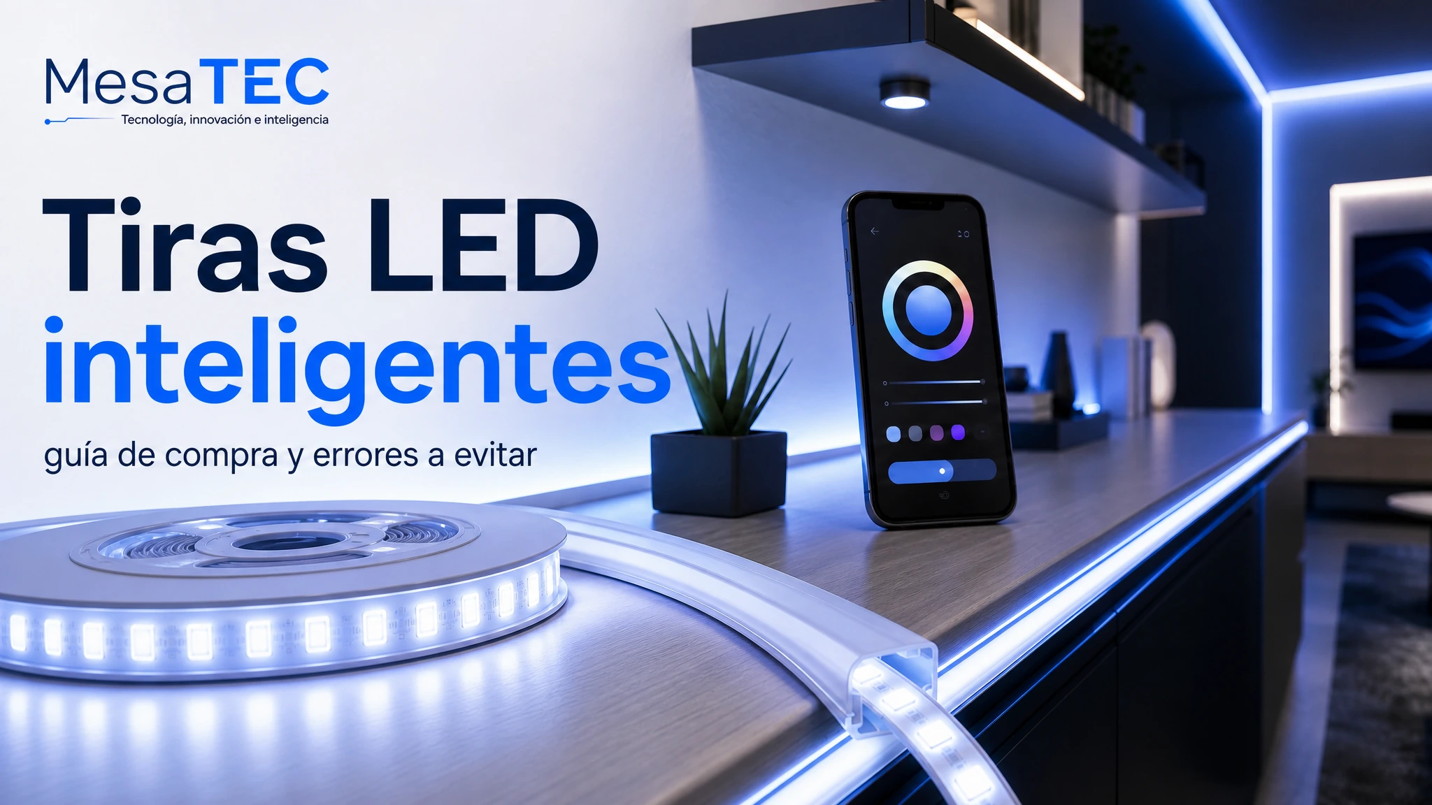 Tiras LED inteligentes: guía de compra y errores a evitar