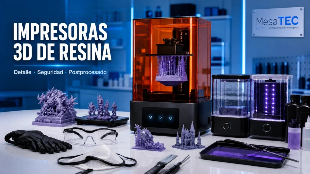 Impresoras 3D de resina