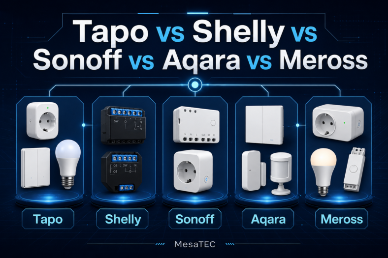 Tapo vs Shelly vs Sonoff vs Aqara vs Meross