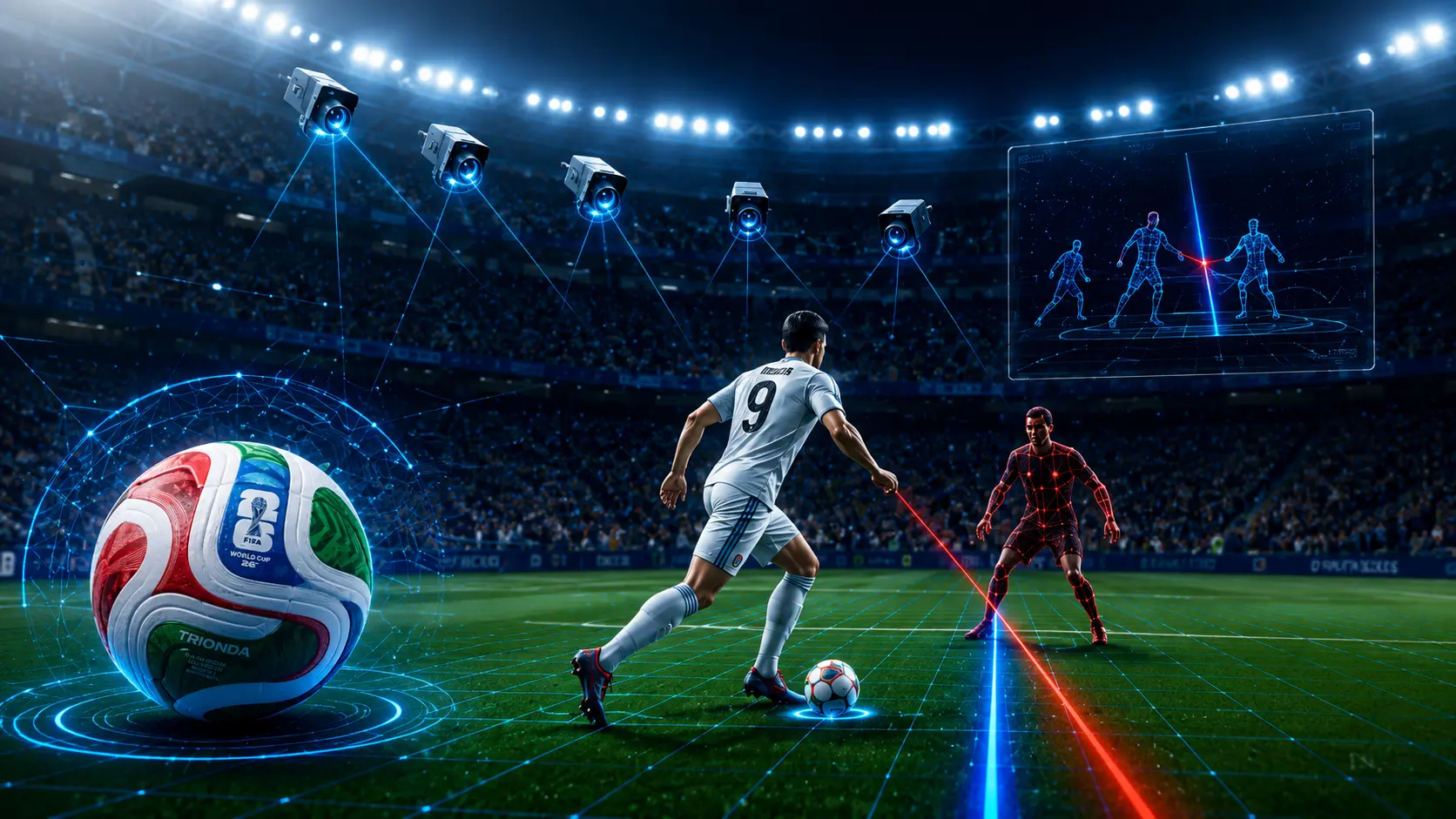 ¿cómo funciona la tecnología que decide jugadas por centímetros en el Mundial 2026?