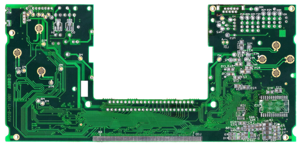 Scan frontal de placa Sega Game Gear 2 ASIC