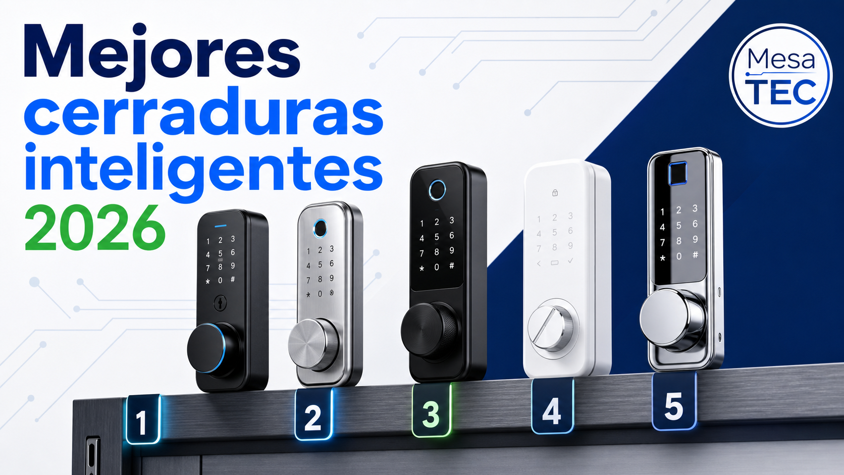 Mejores cerraduras inteligentes de 2026: seguridad, instalación y ecosistema