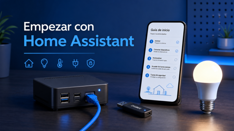 Kit inicial para empezar con Home Assistant, Zigbee y automatizaciones locales