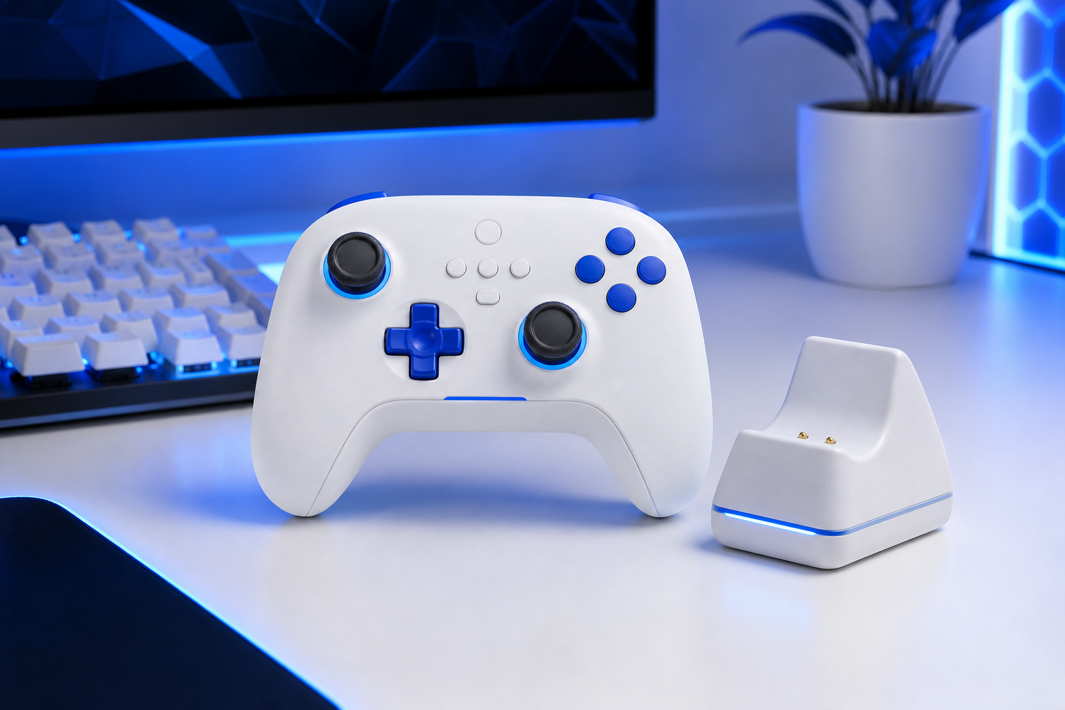 8BitDo Ultimate: mando alternativo con base de carga