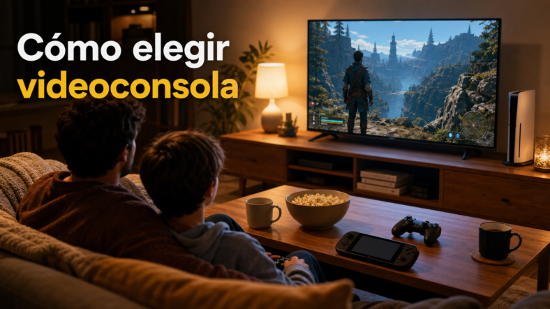 console guide — imagen editorial MesaTEC de Gaming generada con Image 2.0