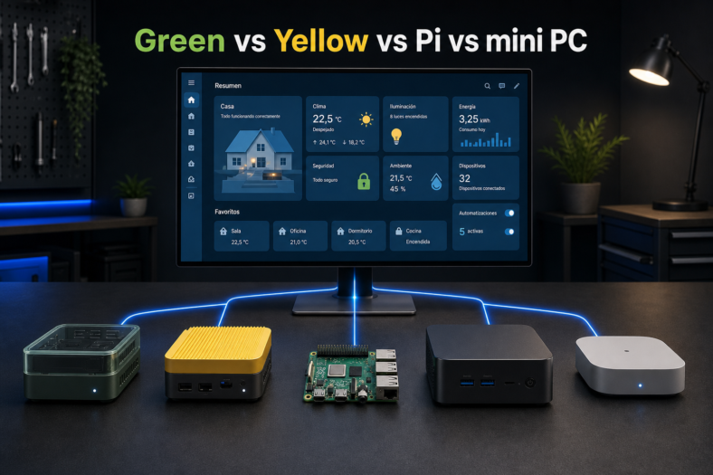Comparativa de opciones para montar Home Assistant