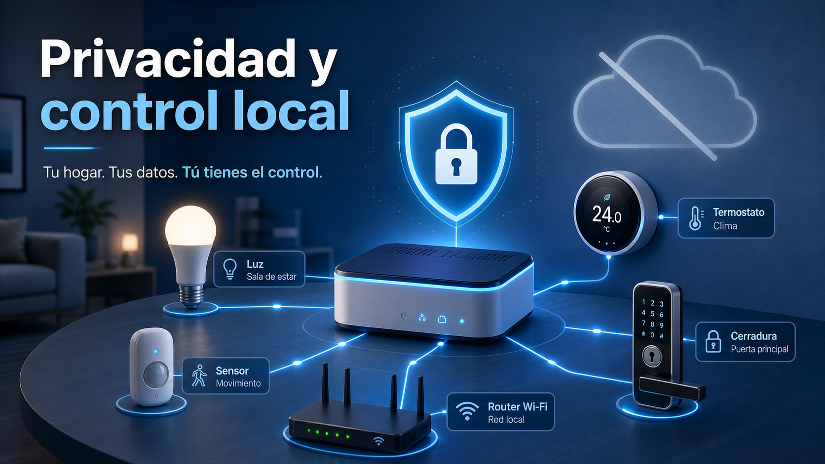 Privacidad y control local
