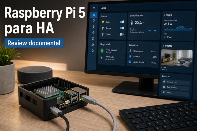 Raspberry Pi 5 como controlador para Home Assistant