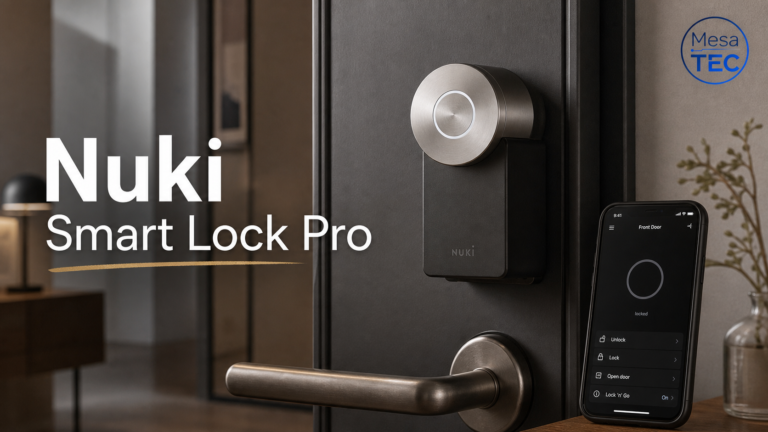 Nuki Smart Lock Pro: review documental de la cerradura inteligente europea